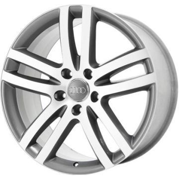 Audi Q7 Wheel Rim Machined Silver 58806 Stock Factory OEM Replacement