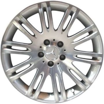 Mercedes-Benz E350 Wheel Rim Machined Silver 65432 (F) Stock Factory OEM Replacement