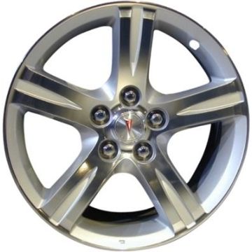 Pontiac Vibe Wheel Rim Machined Silver 6649 Stock Factory OEM Replacement