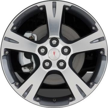 Pontiac Vibe Wheel Rim Machined Grey 6650 Stock Factory OEM Replacement
