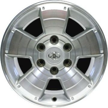 Toyota Tacoma Wheel Rim Machined Silver 69463 Stock Factory OEM Replacement