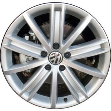 Volkswagen Tiguan Wheel Rim Machined Silver 69877 Stock Factory OEM Replacement