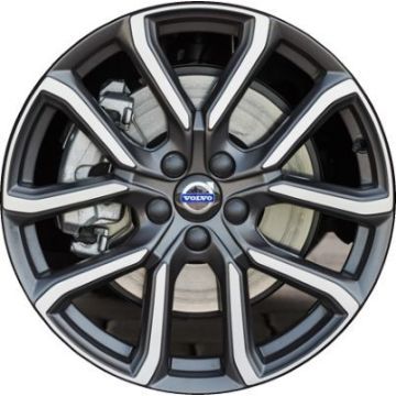 Volvo XC60 Wheel Rim Machined Grey 70417 Stock Factory OEM Replacement