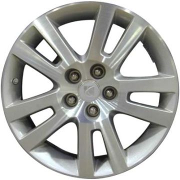 Saturn Aura Wheel Rim Machined Silver 7047 Stock Factory OEM Replacement