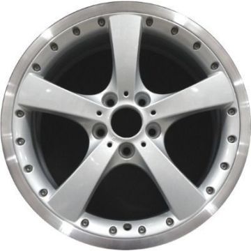 BMW 323i Wheel Rim Machined Lip Silver 59588 (F) Stock Factory OEM Replacement
