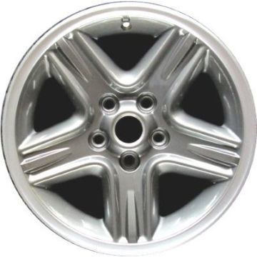 Jeep Cherokee Wheel Rim Machined Lip Grey 9026 Stock Factory OEM Replacement