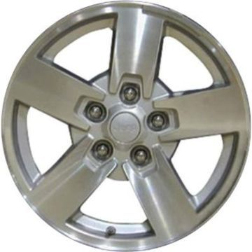 Jeep Commander Wheel Rim Machined Grey 9097 Stock Factory OEM Replacement