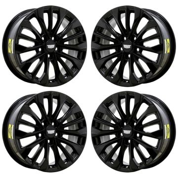 Cadillac XT4 Exchange Wheels Set of 4-Exchange Rims Set of 4 Gloss Black ALY95807