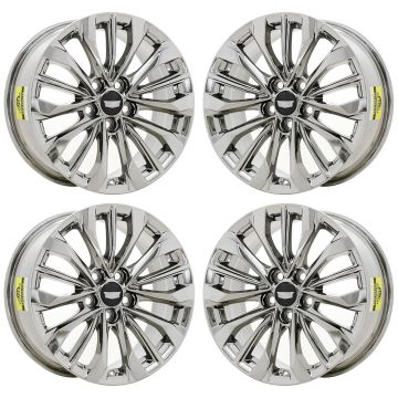 Cadillac XT4 Wheel Rim PVD Bright Chrome ALY95807 Stock Factory OEM Replacement