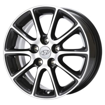 Hyundai Elantra Wheel Rim Machined Grey ALY97529 Stock Factory OEM Replacement