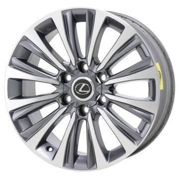 Lexus GX460 Wheel Rim Machined Grey 74388 Stock Factory OEM Replacement