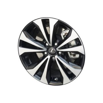Lexus NX300 Wheel Rim Machined Black ALY96303 Stock Factory OEM Replacement