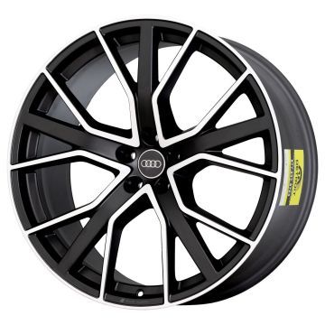 Audi Q7 Wheel Rim Machined Black ALYAZ082 Stock Factory OEM Replacement
