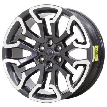 Dodge Ram 1500 Wheel Rim Polished Grey ALYCO041 Stock Factory OEM Replacement