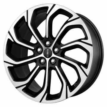 Lincoln Nautilus Wheel Rim Machined Black ALYFQ087 Stock Factory OEM Replacement