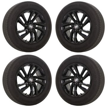 Buick Envista Wheel and Tire Sets-Wheel and Tire Packages-Wheel & Tire Sets-Wheel & Tire Packages-Wheel and Rim Sets-Wheel and Rim Packages-Wheel & Rim Sets -Wheel & Rim Packages Gloss Black ALYGZ073