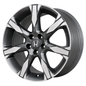 Honda Civic Wheel Rim Machined Grey ALYHC043 Stock Factory OEM Replacement