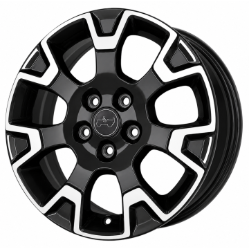 Jeep Wrangler Wheel Rim Machined Black ALYJG080 Stock Factory OEM Replacement