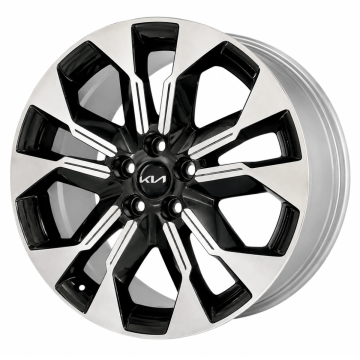 Kia Carnival Wheel Rim Machined Black ALYKM033 Stock Factory OEM Replacement