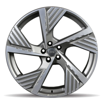 Audi E-tron Wheel Rim Machined Grey ALYAN025 Stock Factory OEM Replacement