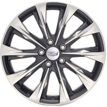 Cadillac CT4 Wheel Rim Polish Grey 4863 Stock Factory OEM Replacement