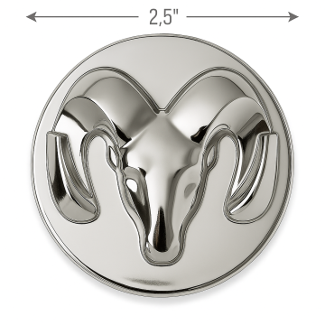 CAP.2453-DODGE (CHROME)