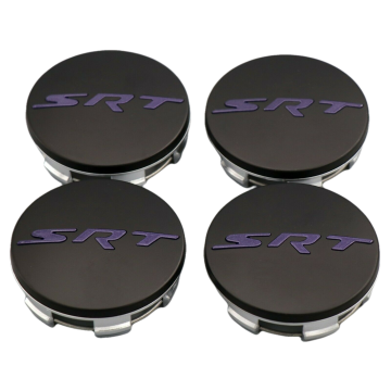 CAP.2528-SRT (SATIN BLACK/PLUM CRAZY) (SET OF 4)