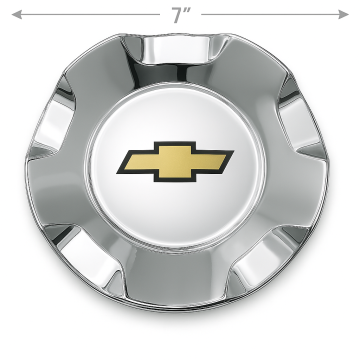 CAP.5308R-CHEVROLET (CHROME)
