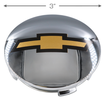 CAP.5408R-CHEVROLET (CHROME)