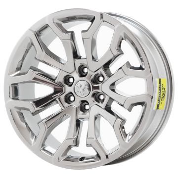 Dodge Ram 1500 Wheel Rim PVD Bright Chrome ALYCO041 Stock Factory OEM Replacement