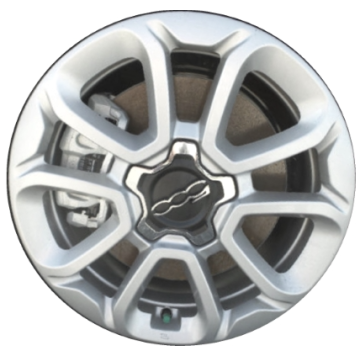 Fiat 500x Wheel Rim Silver ALYFZ097 Stock Factory OEM Replacement