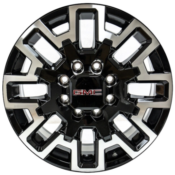 Chevrolet Silverado 2500 Wheel Rim Machined Black ALYGMHDU45 Stock Factory OEM Replacement