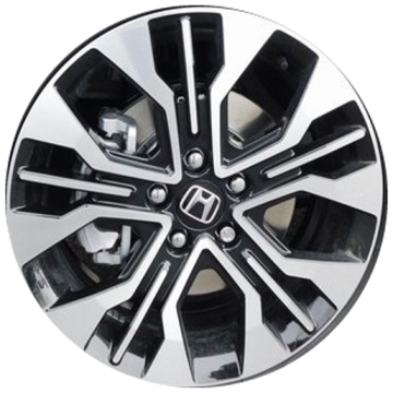 Honda Odyssey Wheel Rim Machined Black ALYHC041 Stock Factory OEM Replacement