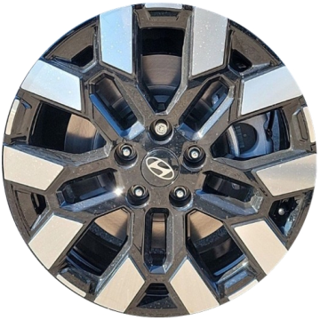 Hyundai Santa Cruz Wheel Rim Machined Black ALYIA087 Stock Factory OEM Replacement