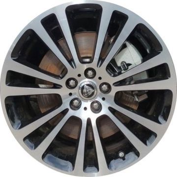 Jaguar XF Wheel Rim Machined Black ALYJC048 Stock Factory OEM Replacement