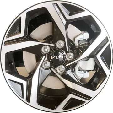 Kia Sportage Wheel Rim Machined Black ALYKM052 Stock Factory OEM Replacement