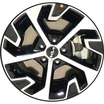 Kia Sportage Wheel Rim Machined Black ALYKM053 Stock Factory OEM Replacement