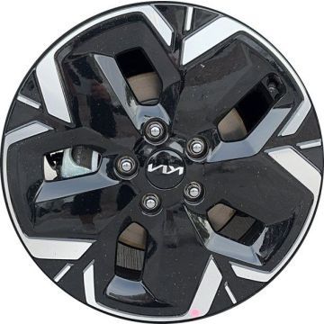 Kia Niro Wheel Rim Machined Black ALYKM067 Stock Factory OEM Replacement