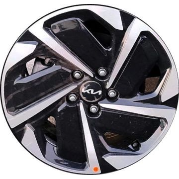 Kia Sportage Wheel Rim Machined Black ALYKM072 Stock Factory OEM Replacement