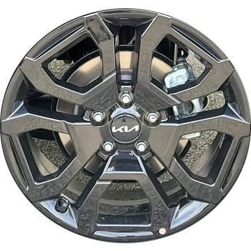 Kia Seltos Wheel Rim Gloss Black ALYKM079 Stock Factory OEM Replacement