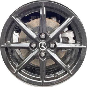 Mazda MX-5 Miata Wheel Rim Gloss Black ALYMIATA Stock Factory OEM Replacement