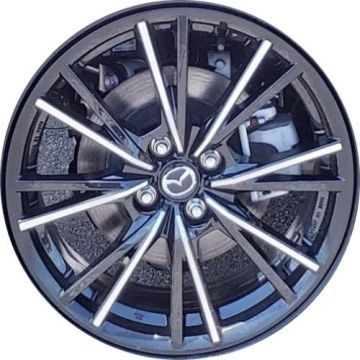Mazda MX-5 Miata Wheel Rim Machine Black ALYMX52024 Stock Factory OEM Replacement