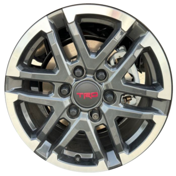 Toyota Tacoma Wheel Rim Machined Grey ALYTX034 Stock Factory OEM Replacement