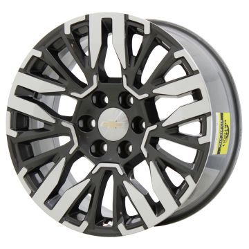 Chevrolet Silverado Wheel Rim Machined Grey ALYGV094 Stock Factory OEM Replacement