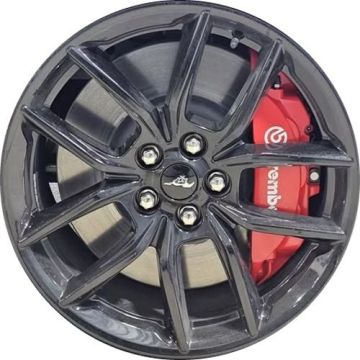 Ford Mustang Wheel Rim Gloss Black 10596 Stock Factory OEM Replacement