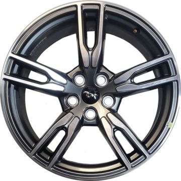 Ford Mustang Wheel Rim Machined Grey 10594 Stock Factory OEM Replacement