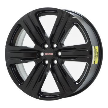 GMC Acadia Wheel Rim Gloss Black ALYGV069 Stock Factory OEM Replacement