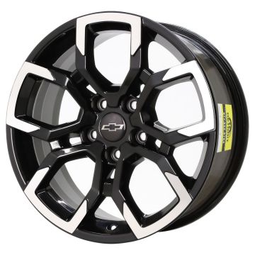 Chevrolet Equinox Wheel Rim Machined Black ALYGV078 Stock Factory OEM Replacement