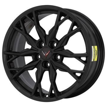 Chevrolet Corvette Wheel Rim Gloss Black ALYGZ036 (F) Stock Factory OEM Replacement
