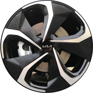Kia EV6 Wheel Rim Machined Black 10446 Stock Factory OEM Replacement